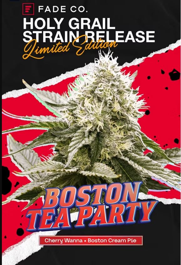 Photograph of product: Fade Co. Boston Tea Party #22 Holy Grail 3.5g