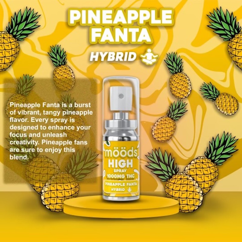 Photograph of product: PINEAPPLE FANTA [H] HIGH SPRAY - 1000 MG