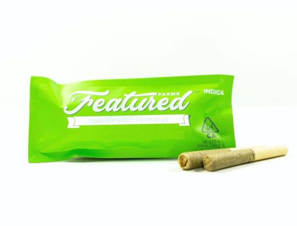 Photograph of product: 1G Pre-Rolls Infused Gelato #41 (2PK) - Gelato #41
