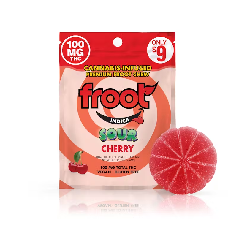 Photograph of product: SOUR CHERRY - 100MG