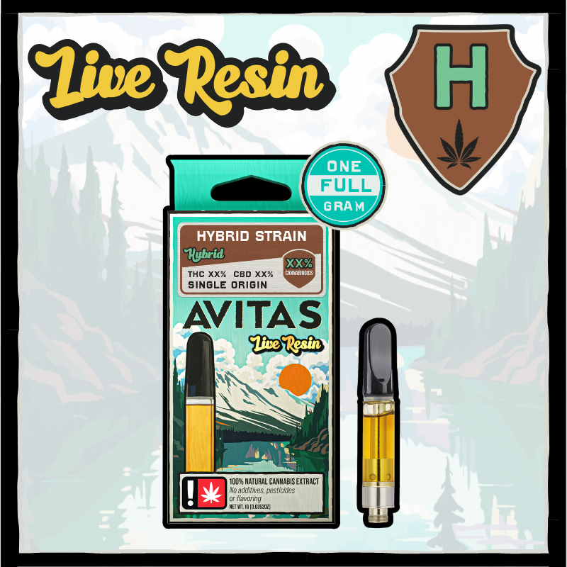 Photograph of product: Avitas - Dragon OG - Live Resin Cartidge