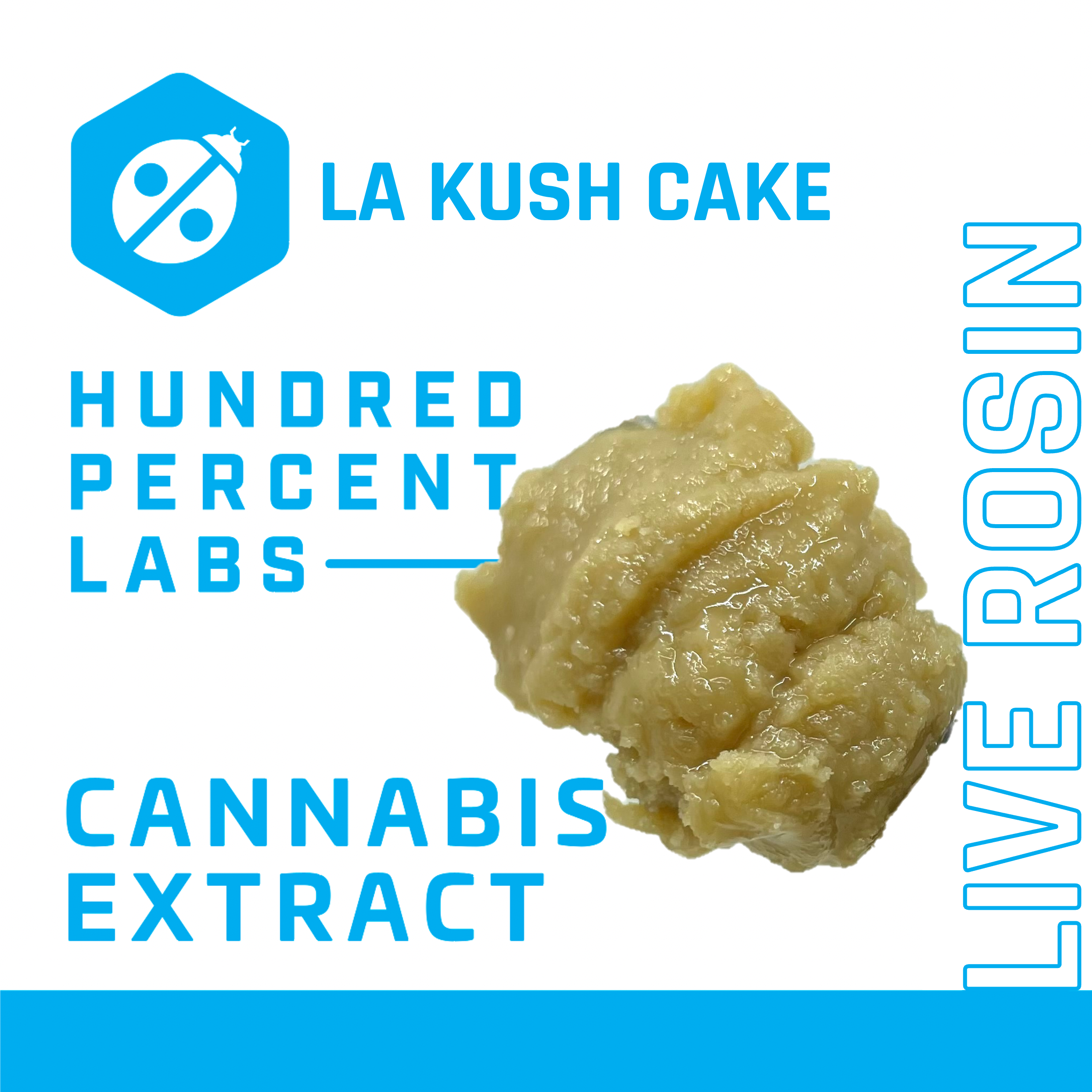 Photograph of product: LA Kush Cake | Live Rosin | 0.97g