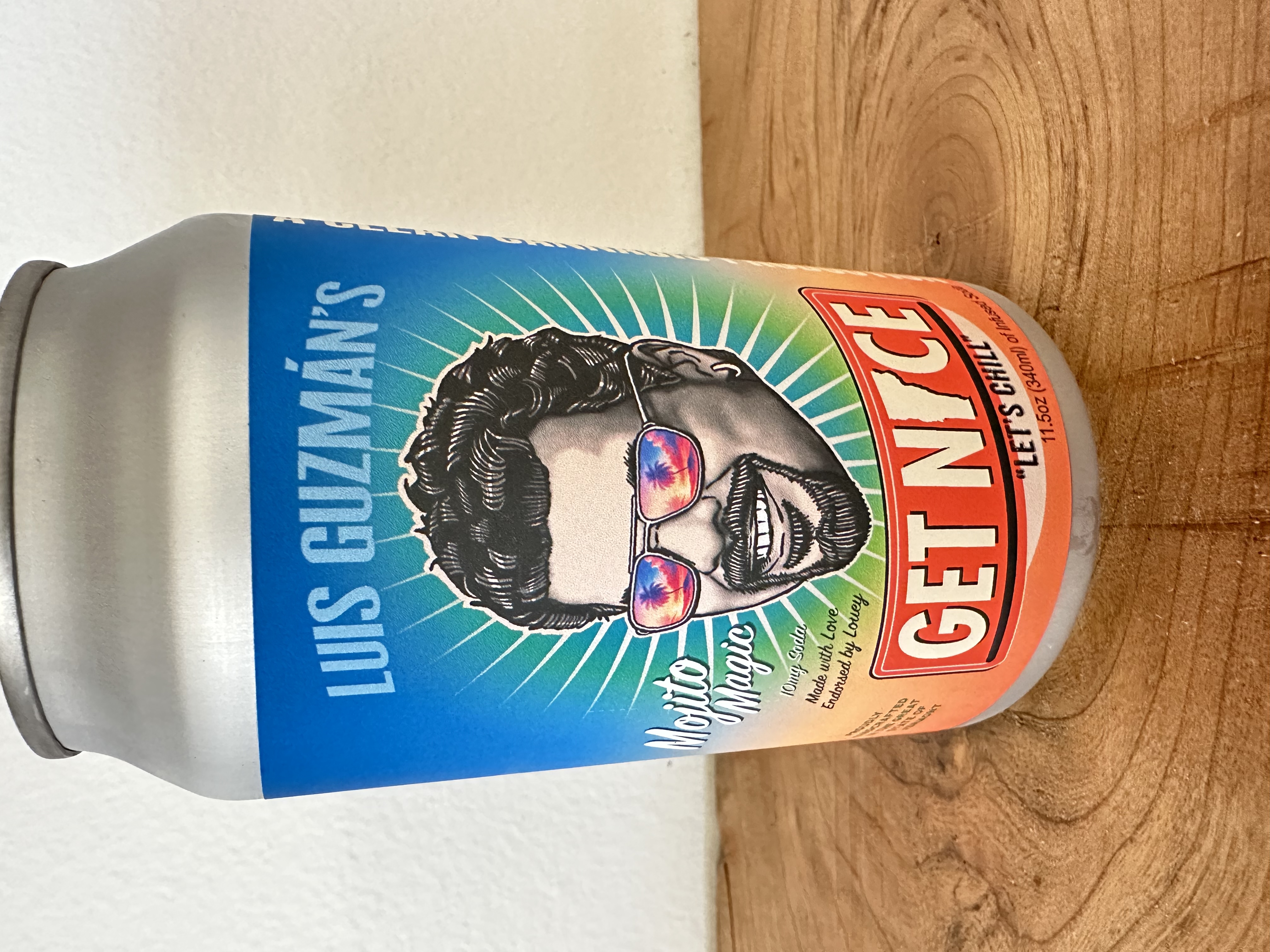 Photograph of product: Clean Oui'd Company | Mojito Soda | Drink | 10 mg