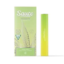 Photograph of product: Sauce Reserve Animal Mints Live Resin Disposable Vape