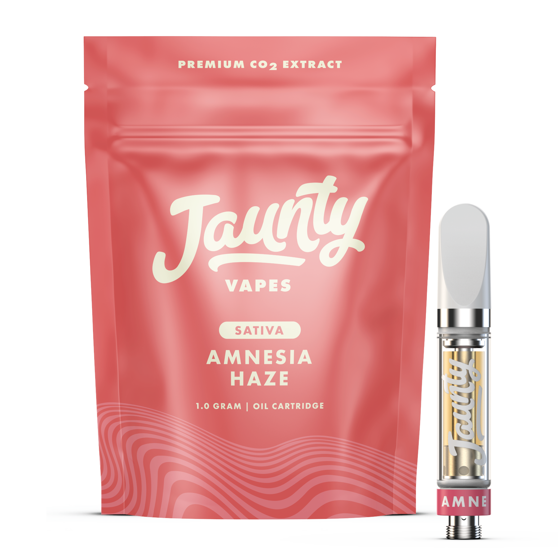 Photograph of product: Amnesia Haze CO2 Vape Cartridge