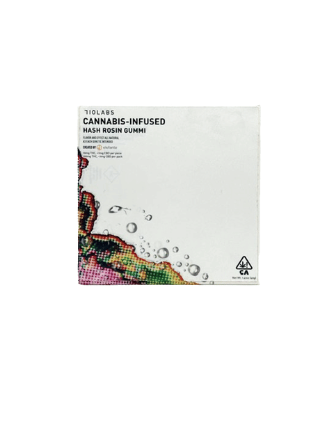 Photograph of product: Hash Rosin Gummi - 100mg - Faux Fauna F2 #5 - H