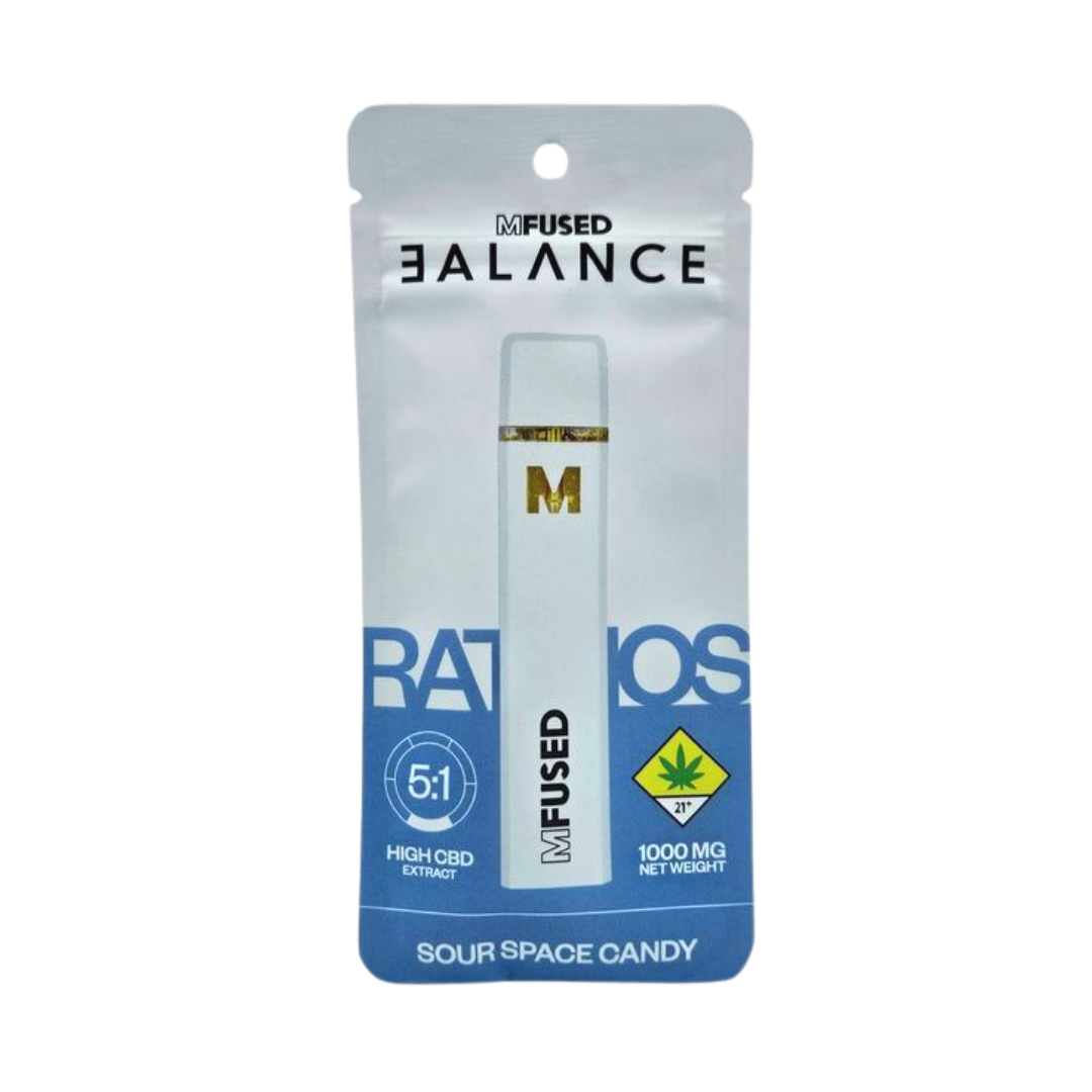 Photograph of product: Sour Space Candy 5:1 CBD Disposable Cartridge | 1g