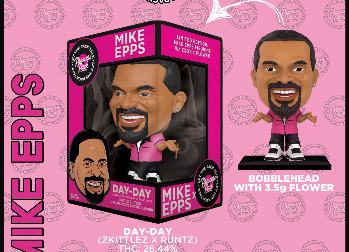 Photograph of product: Pressure Pack x Mike Epps- Day Day Prepacked - 3.5g