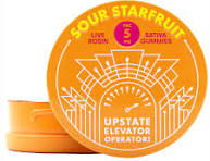 Photograph of product: Sour Starfruit Gummies