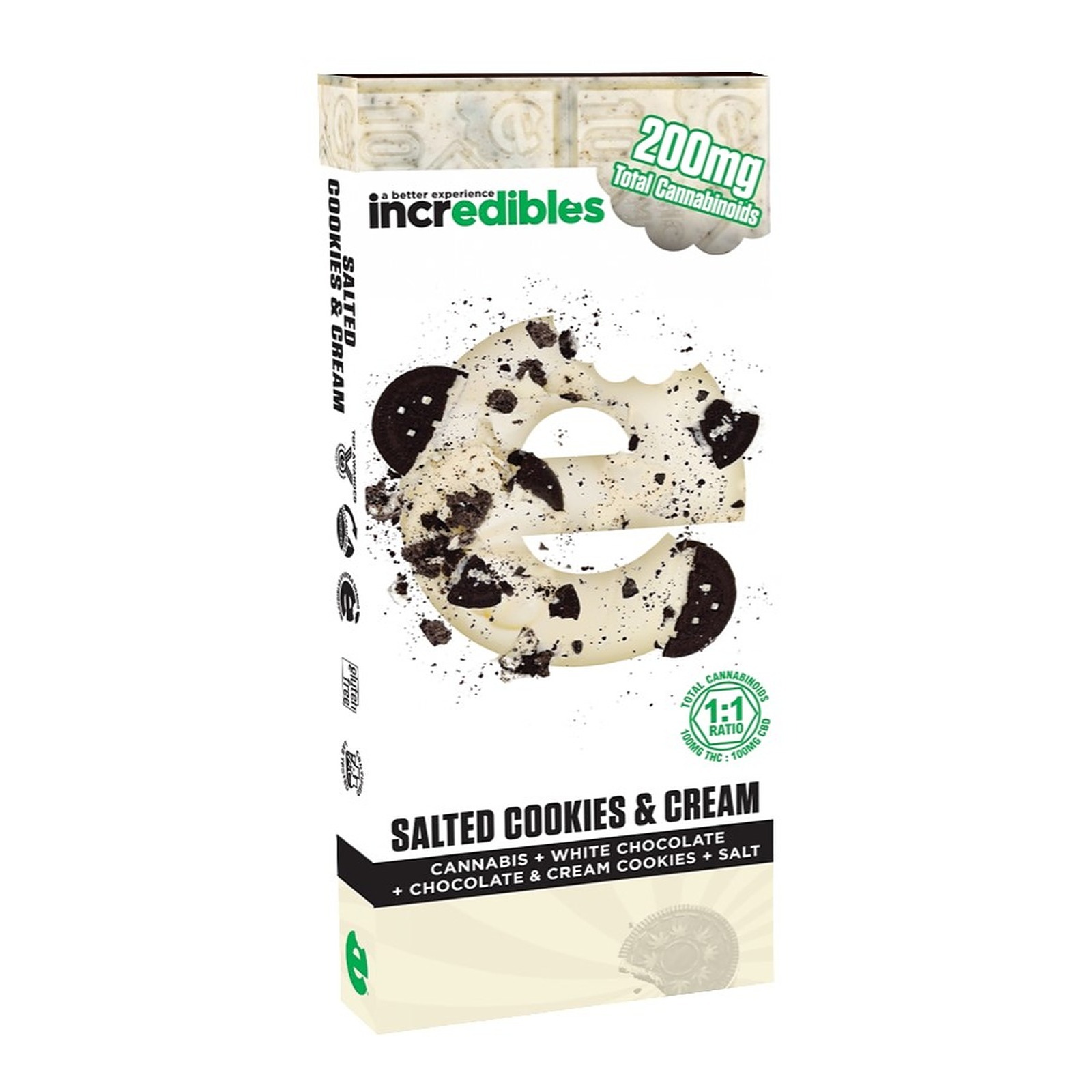 Photograph of product: Salted Cookies & Cream CBD