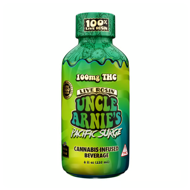 Photograph of product: Uncle Arnie's | Pacific Surge - Live Rosin 8oz | Edible