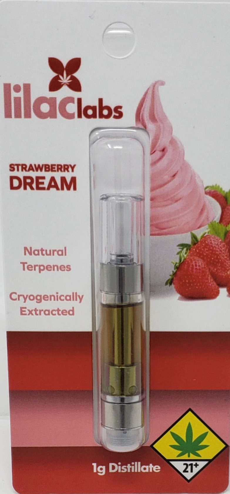 Photograph of Product: LILAC LABS Strawberry Dream Cartridge