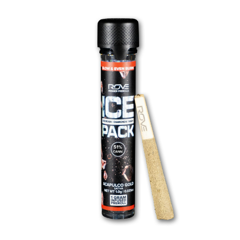Photograph of product: Blueberry Kush | 1G Rosin, Diamond, au chocolat Infused Pre-Roll (TAX INCLUDED)