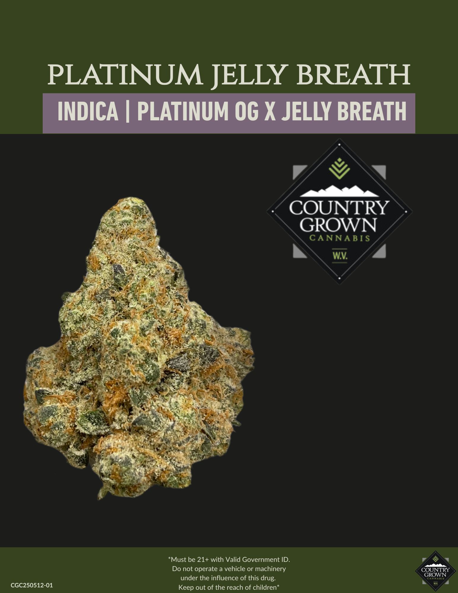 Photograph of product: Platinum Jelly Breath - 14g