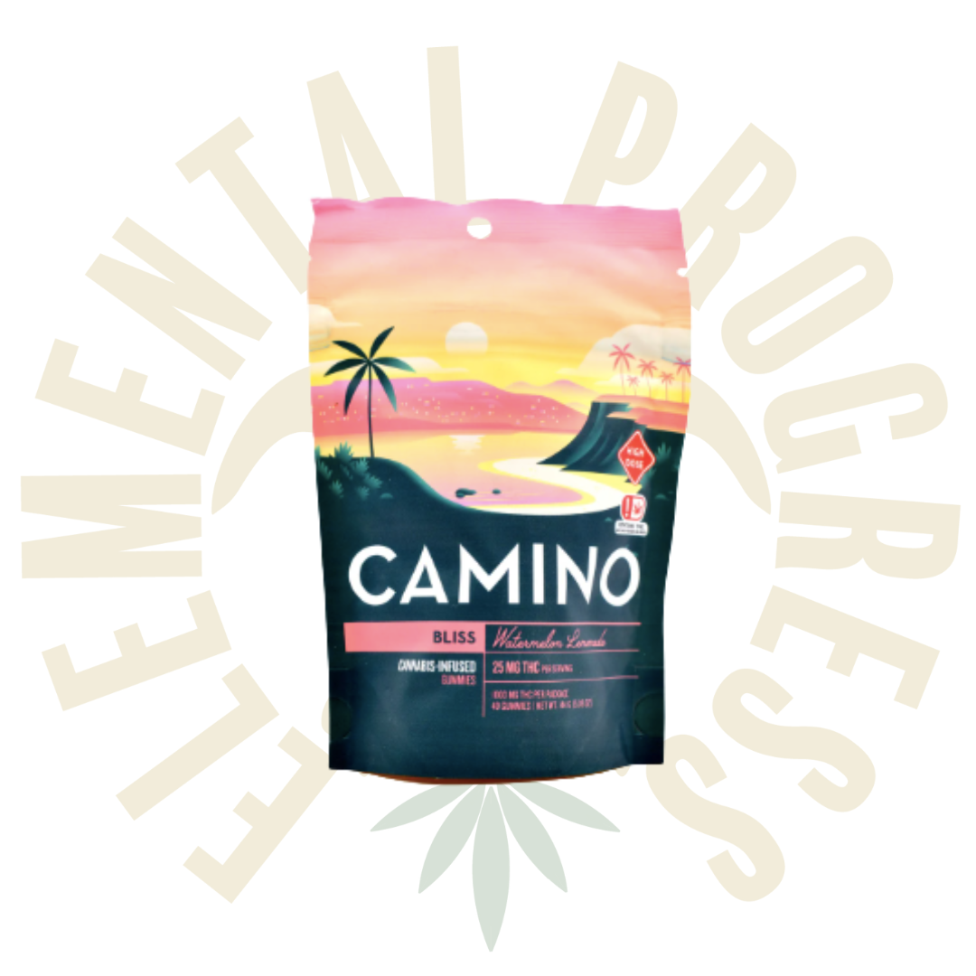 Photograph of product: Camino Gummies - Bliss - Watermelon Lemonade