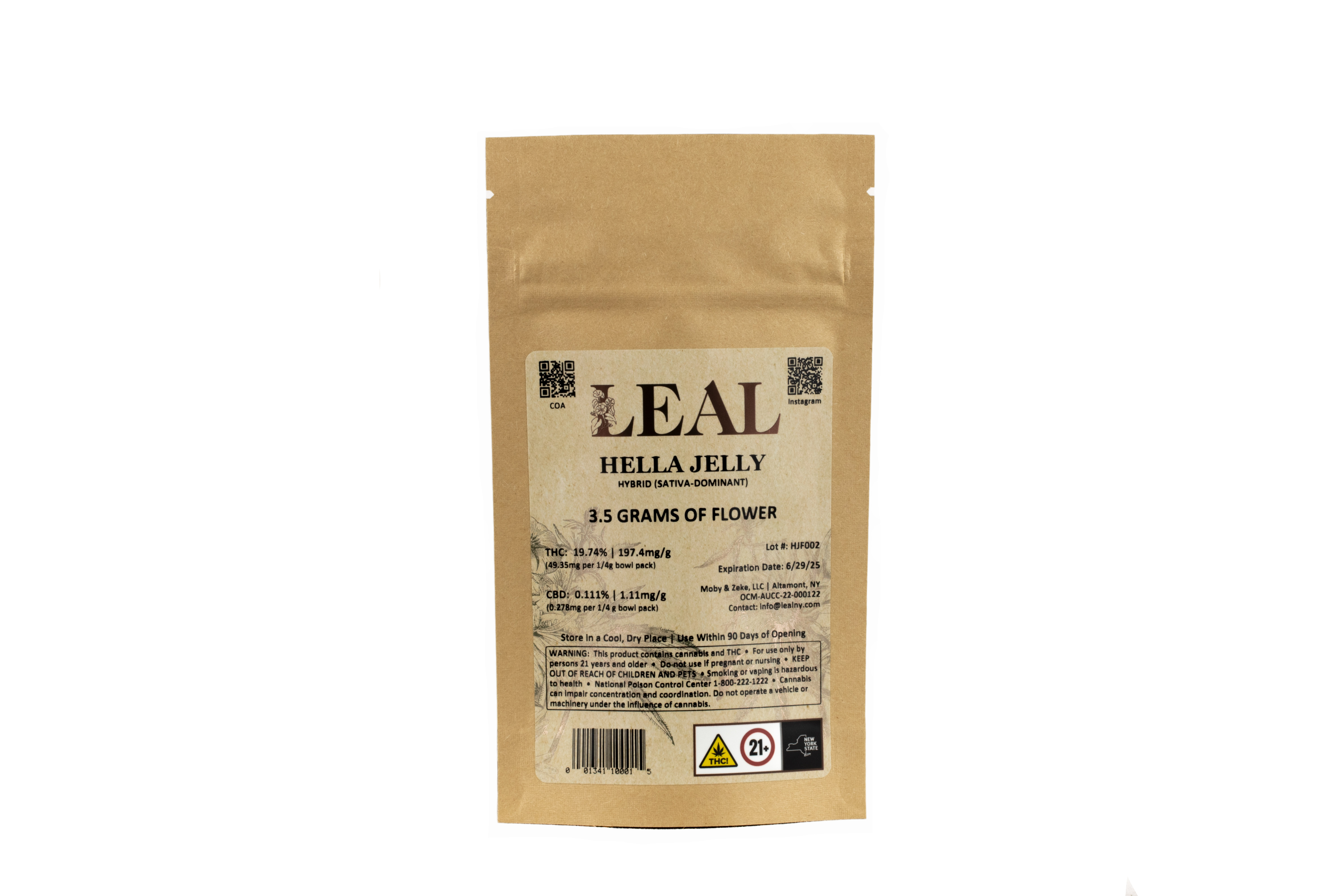 Photograph of Product: Hella Jelly | 3.5g