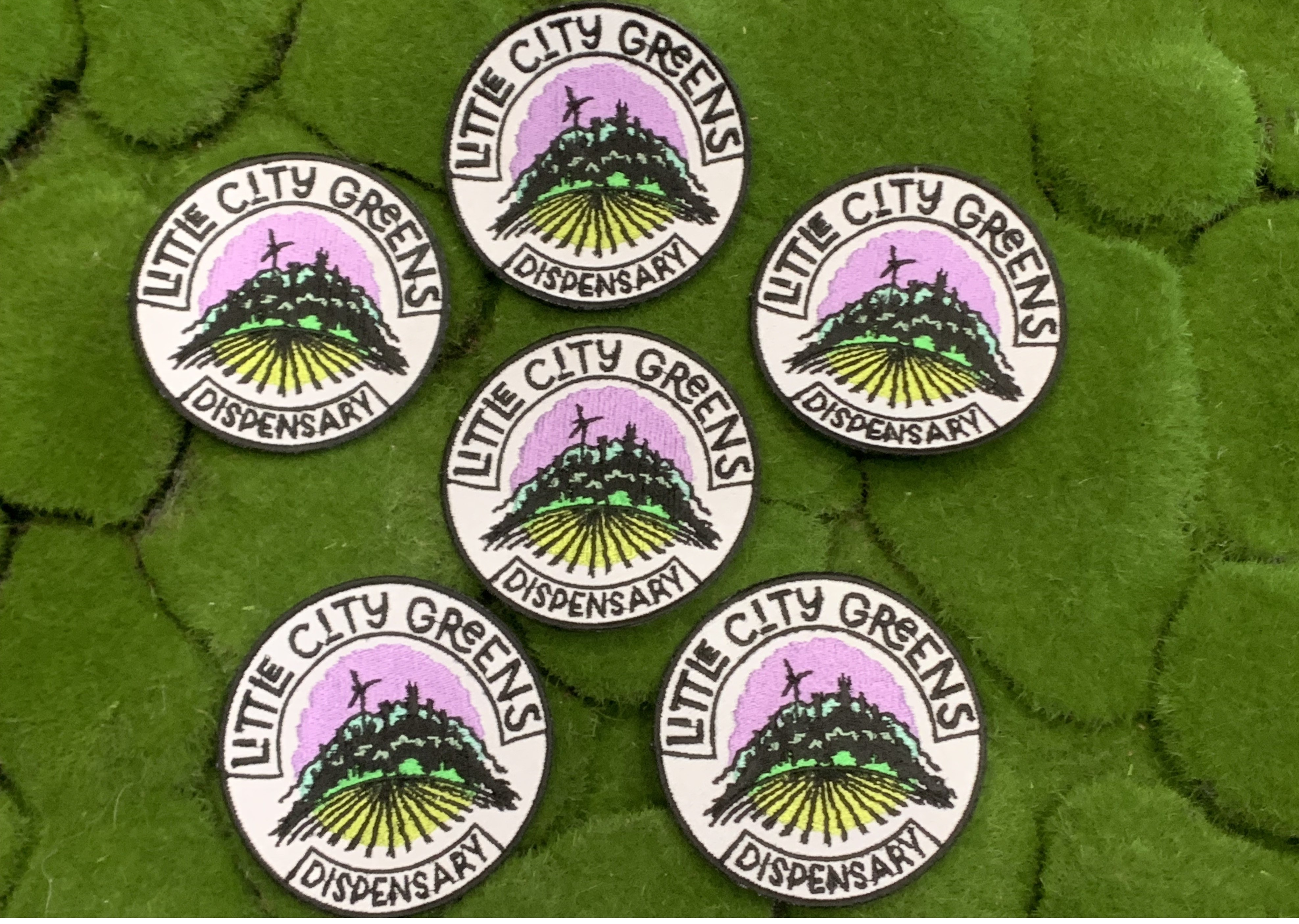 Photograph of product: LCG Logo Iron On Patch