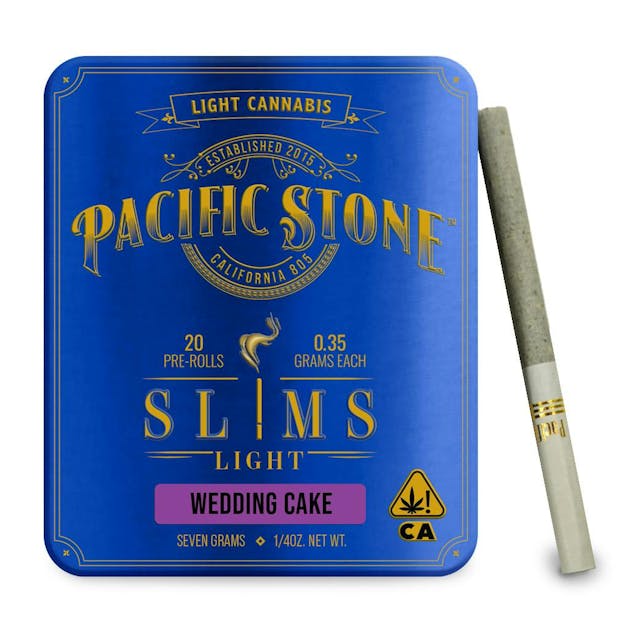 Photograph of product: Wedding Cake | Slims Light .35g x 20pk Pre-Rolls