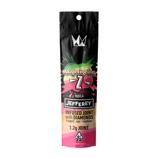 Photograph of product: 1.2G Watermelon Z Jefferey Pre-roll - 