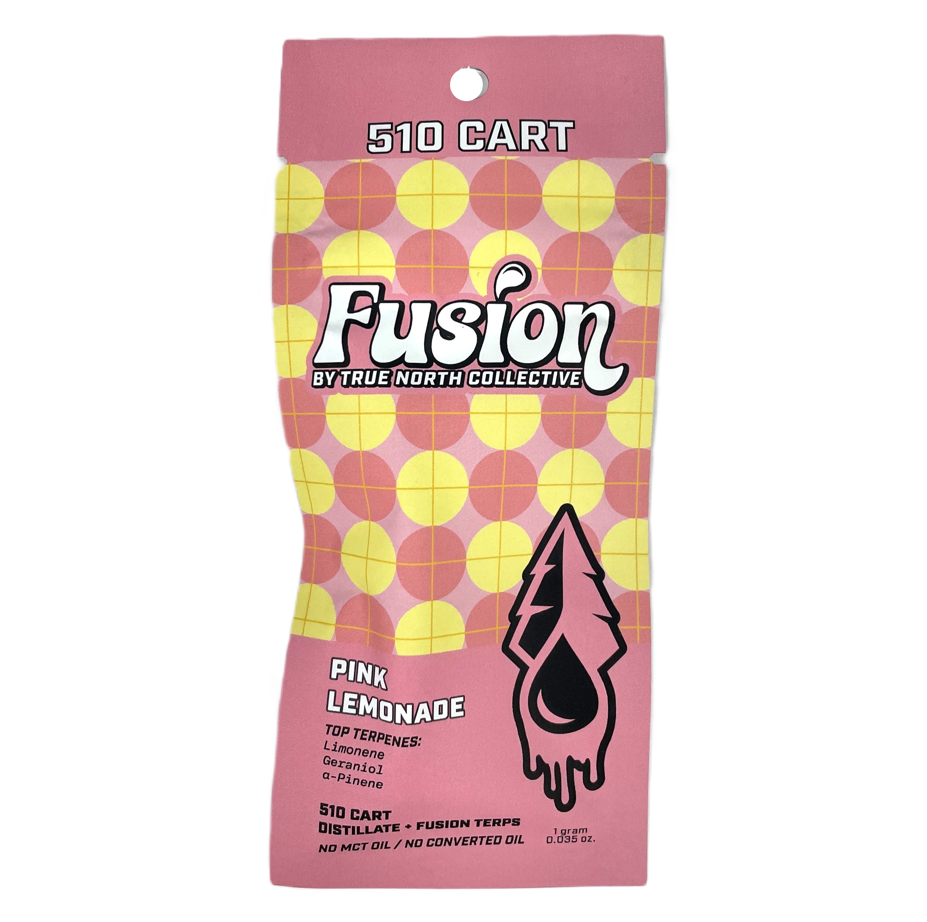Photograph of product: Fusion - Pink Lemonade TNC 510 Vape Cart