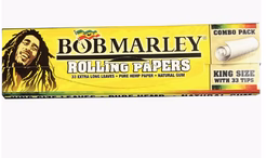 Photograph of product: Bob Marley | Pure Hemp Combo Pack | King Size