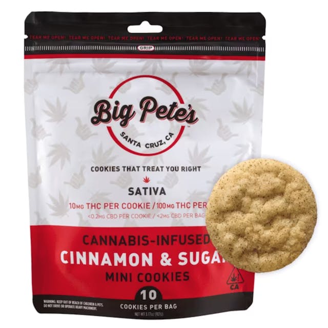 Photograph of product: Cinnamon & Sugar Cookies Oui'd (100mg) - 