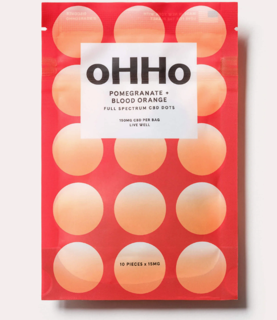 Photograph of product: oHHo - Pomegranate Blood Orange CBDots