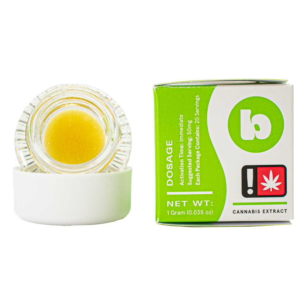 Photograph of product: Live Resin Dabs - Hybrid - 1g - Zonkers