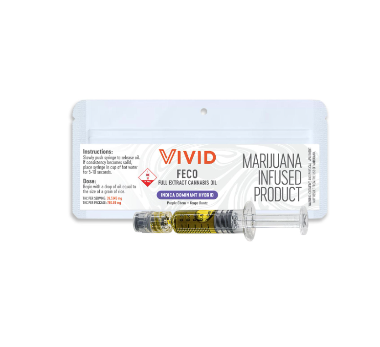 Photograph of product: FECO Florida Kush Syringe