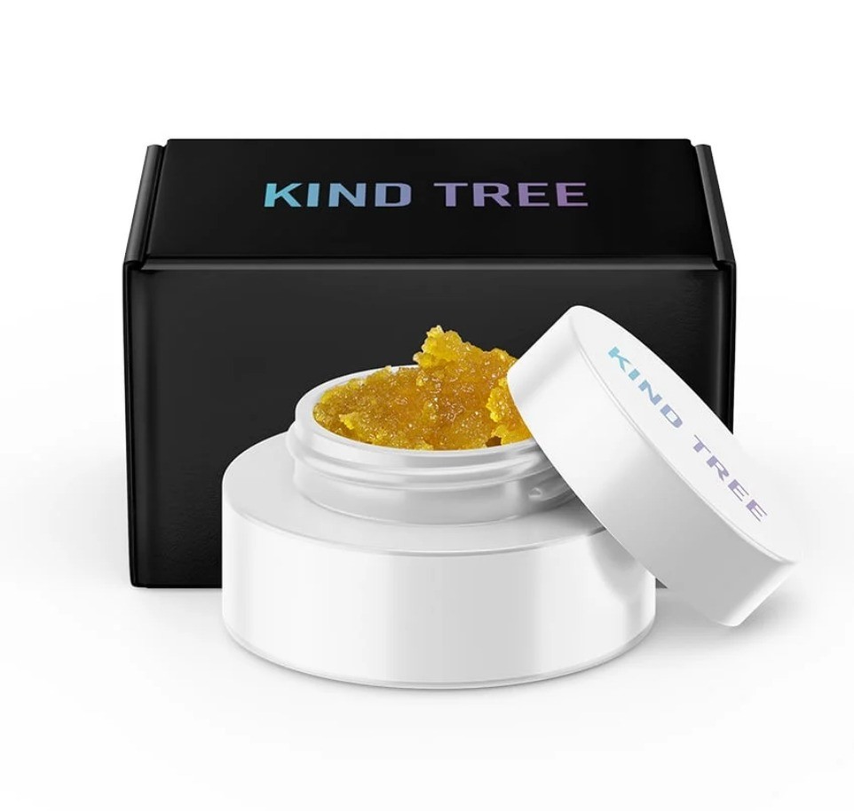 Photograph of product: Live Resin Sugar - Chunky Monkey - Kind Tree - REC