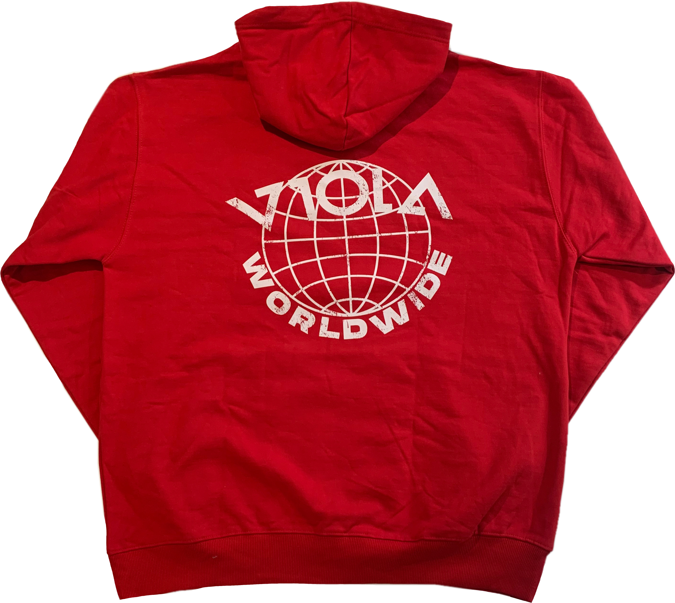 Photograph of product: Viola Worldwide Hoodie | Red | Large