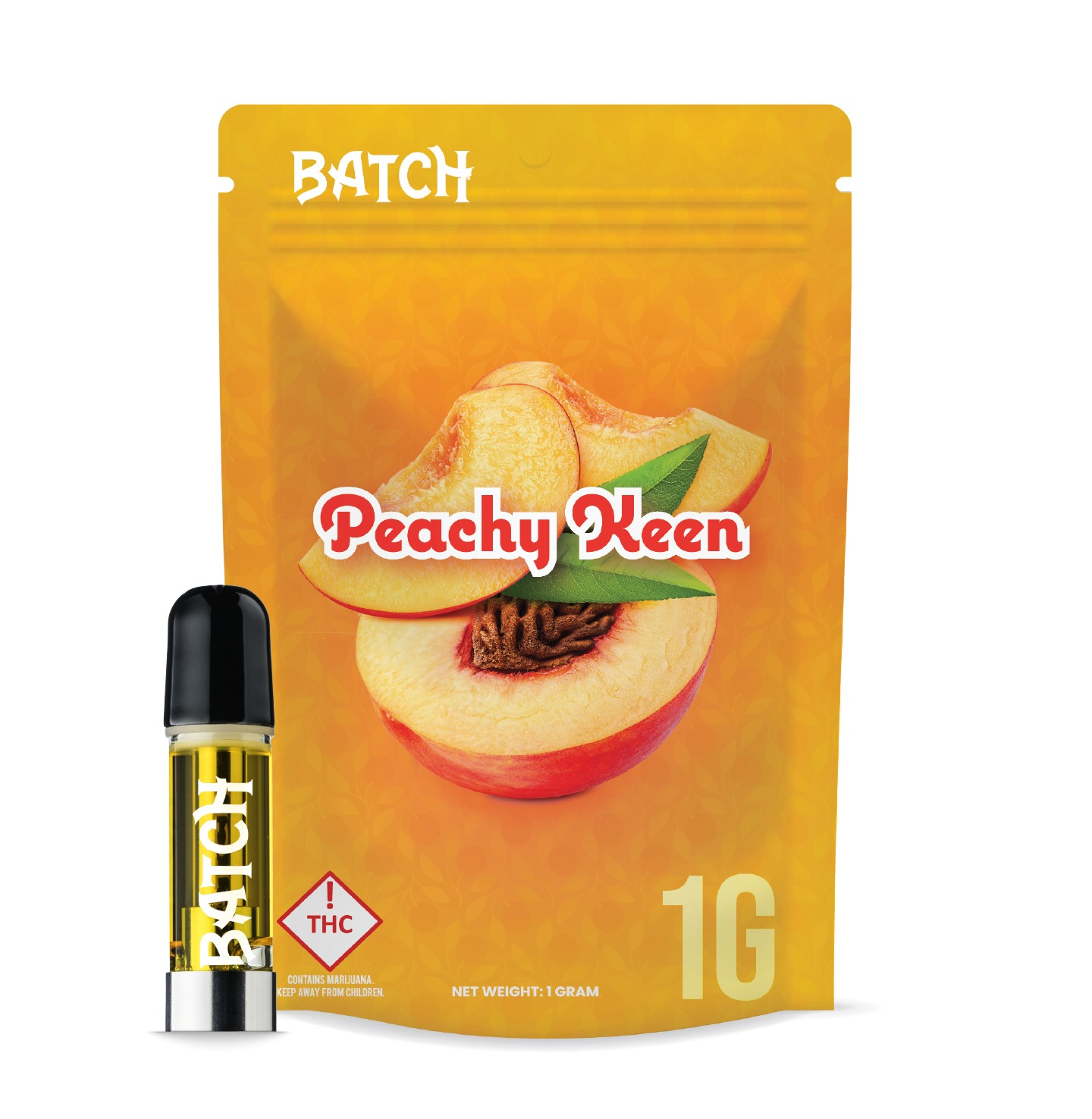 Photograph of product: Peachy Keen (H) - Cartridge - Batch
