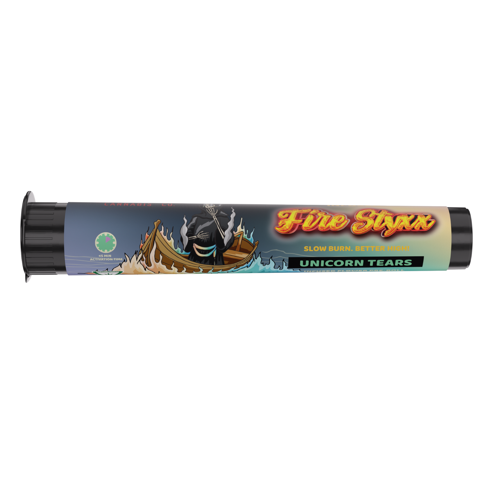 Photograph of product: Glorious Oui'd | Unicorn Tears | Fire Styxx Infused Pre-Roll