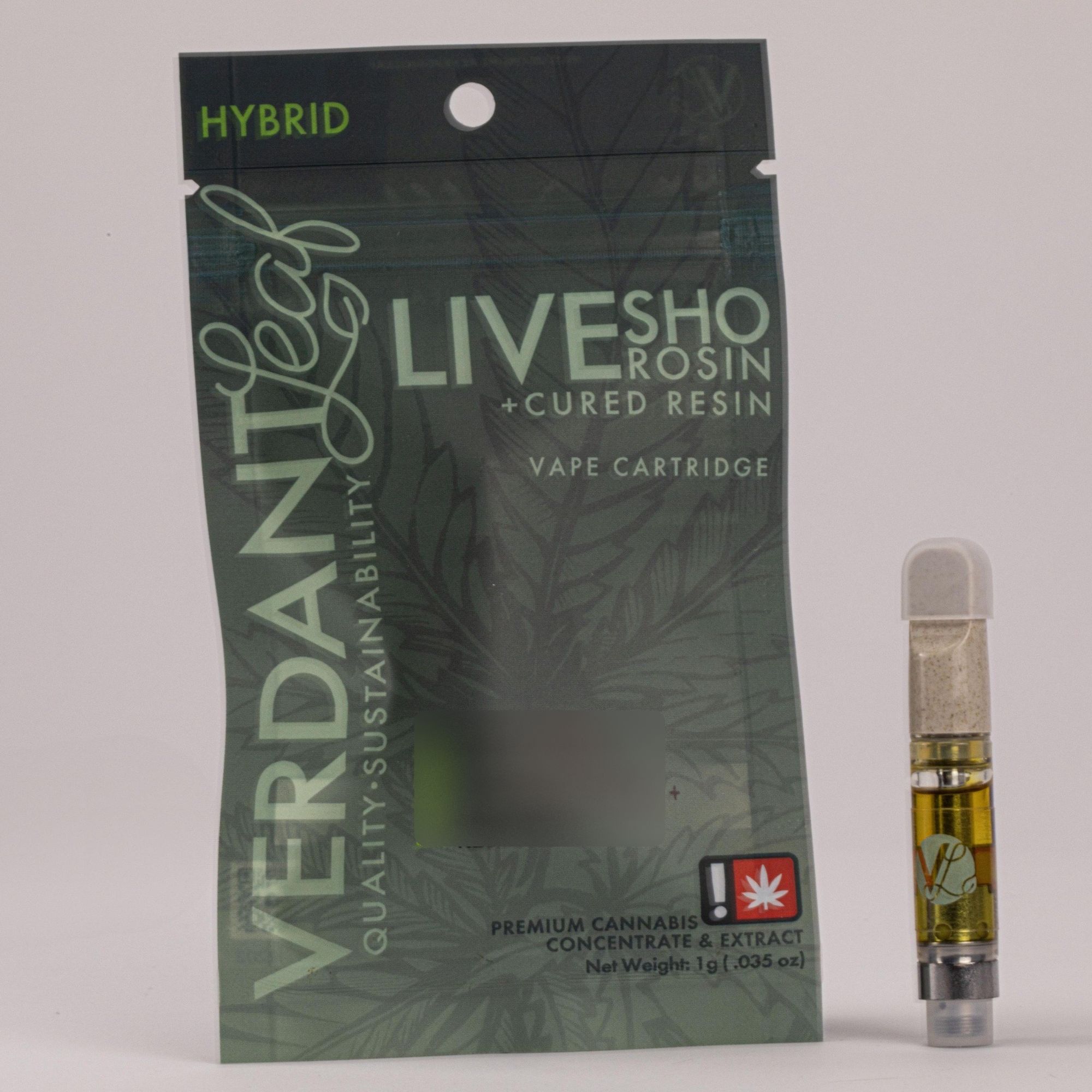 Photograph of product: Cartridge | Verdant Cured Resin/Live Rosin | Orchard Breeze (I)
