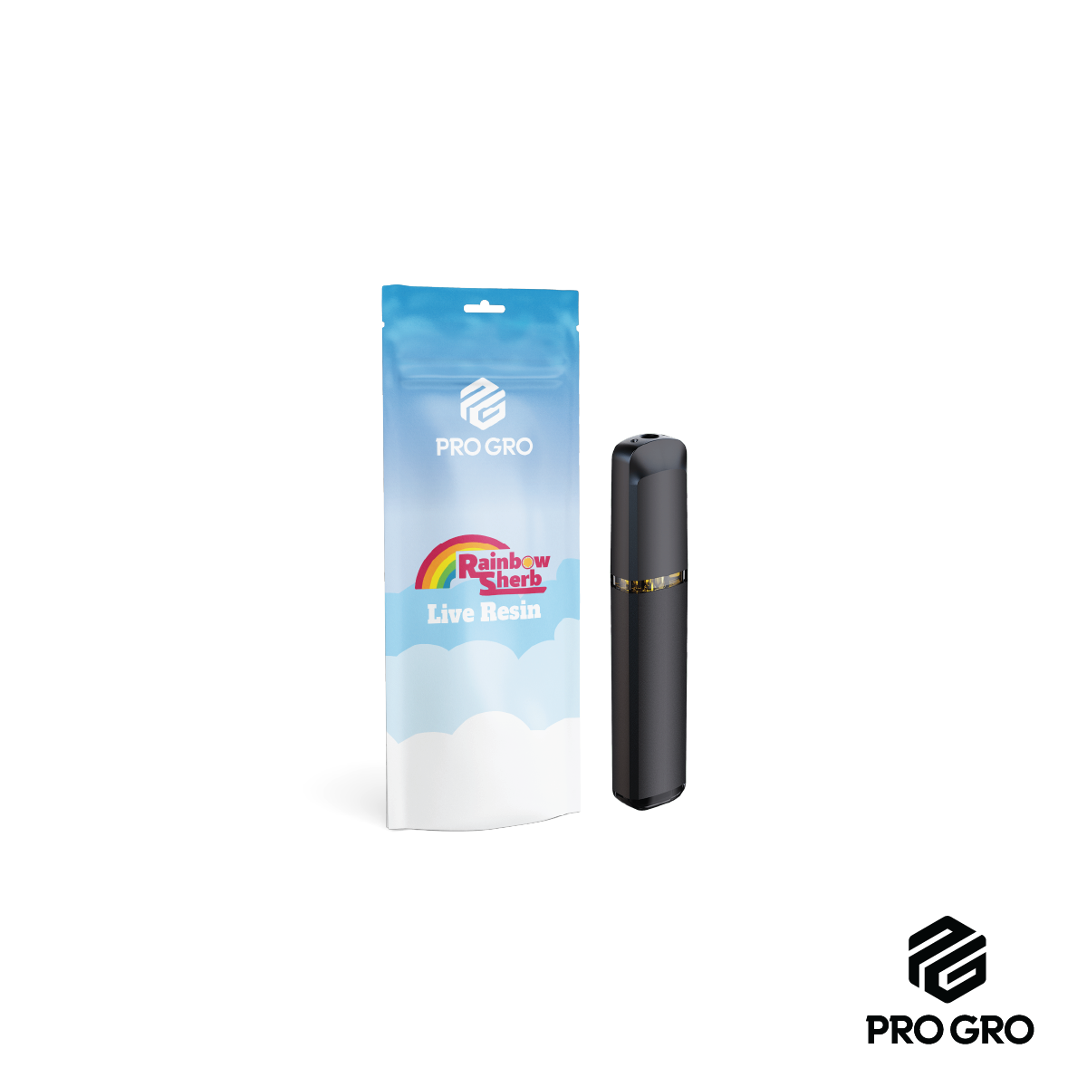 Photograph of product: Rainbow Sherb | Live Resin | Disposable | 1g