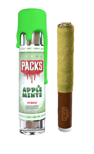 Photograph of product: Packs Classics | Apple Mintz | Infused Preroll | 2.5g