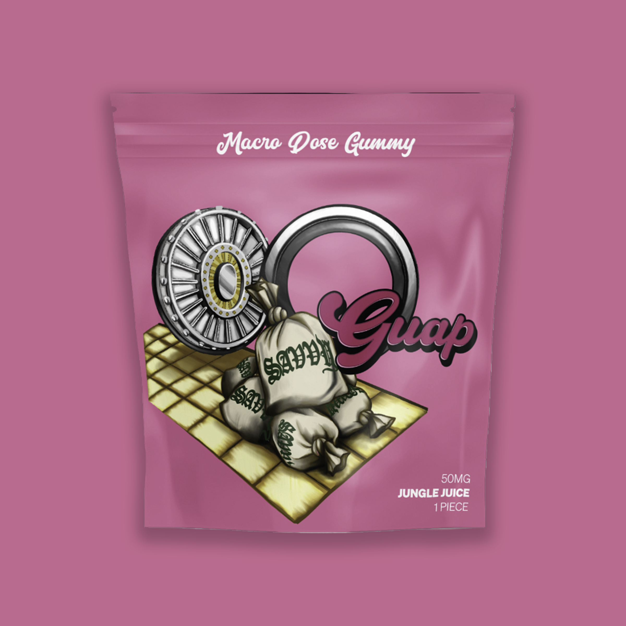 Photograph of product: Jungle Juice | Guap Gummy | 50mg | 1-Pack