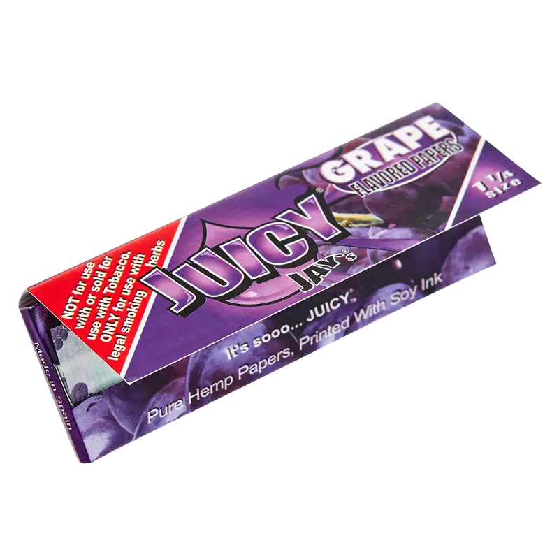 Photograph of product: Juicy Jay's - Grape - 1 1/4 Size Rolling Paper