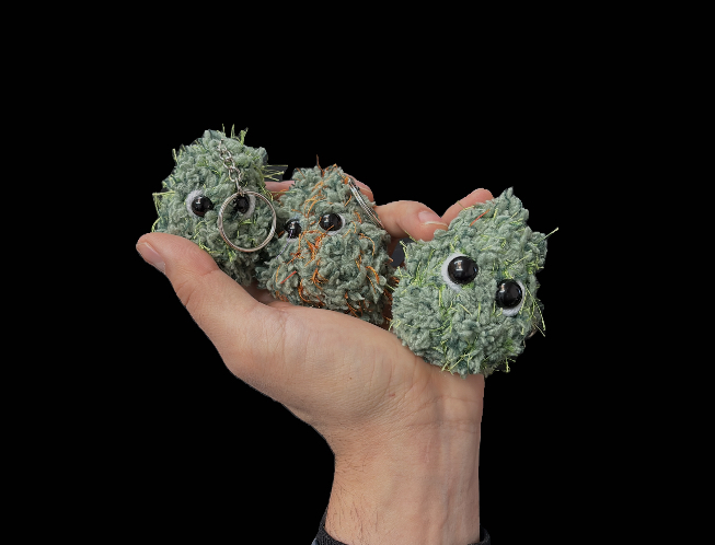 Photograph of product: Nugg Keychain