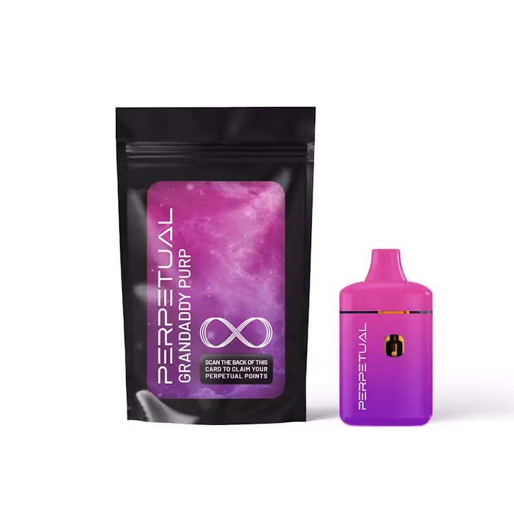 Photograph of product: Perpetual | Grand Daddy Purple | Disposable