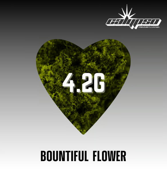 Photograph of product: Calypso Zsweet Mntz Flower 4.20g - 4.2g
