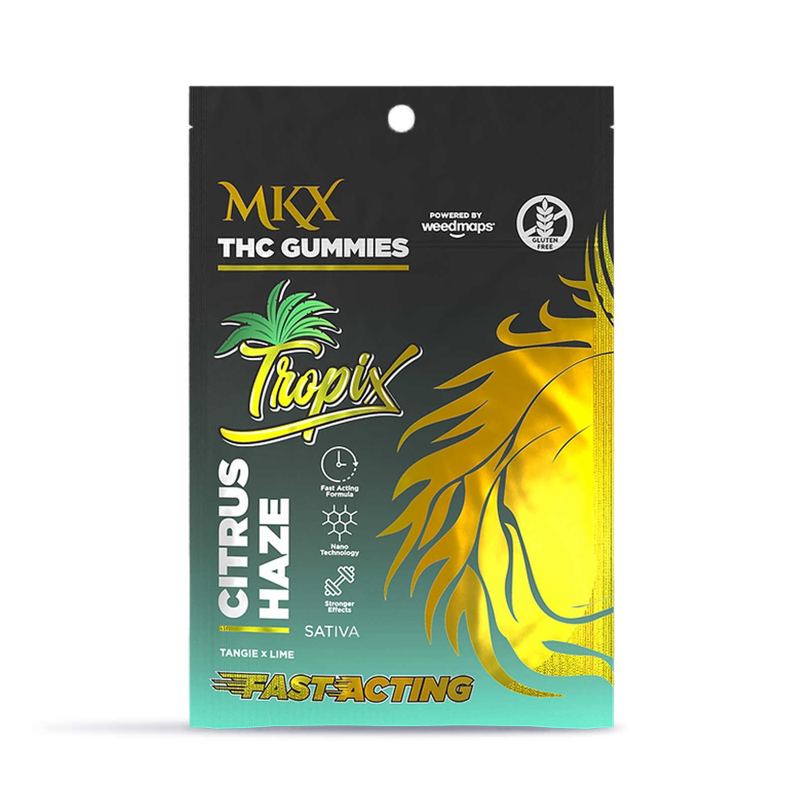 Photograph of product: Tropix Citrus Haze Gummies | 200mg