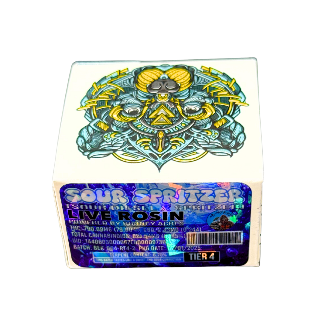 Photograph of product: SOUR SPRITZER LIVE ROSIN (TIER 4)