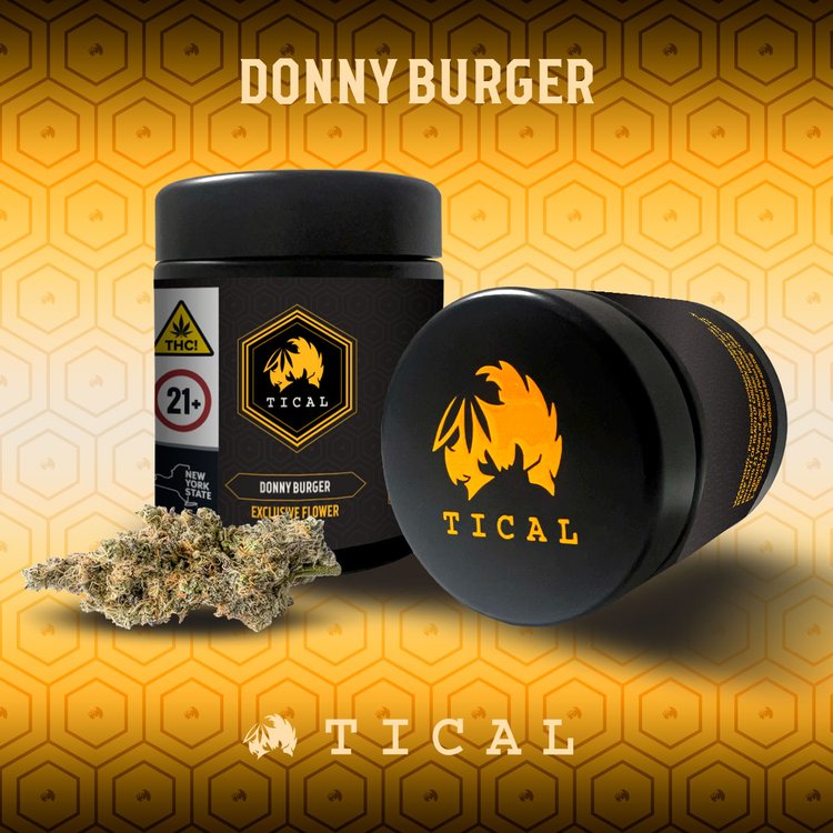 Photograph of product: TICAL Pre-Roll - Donny Burger