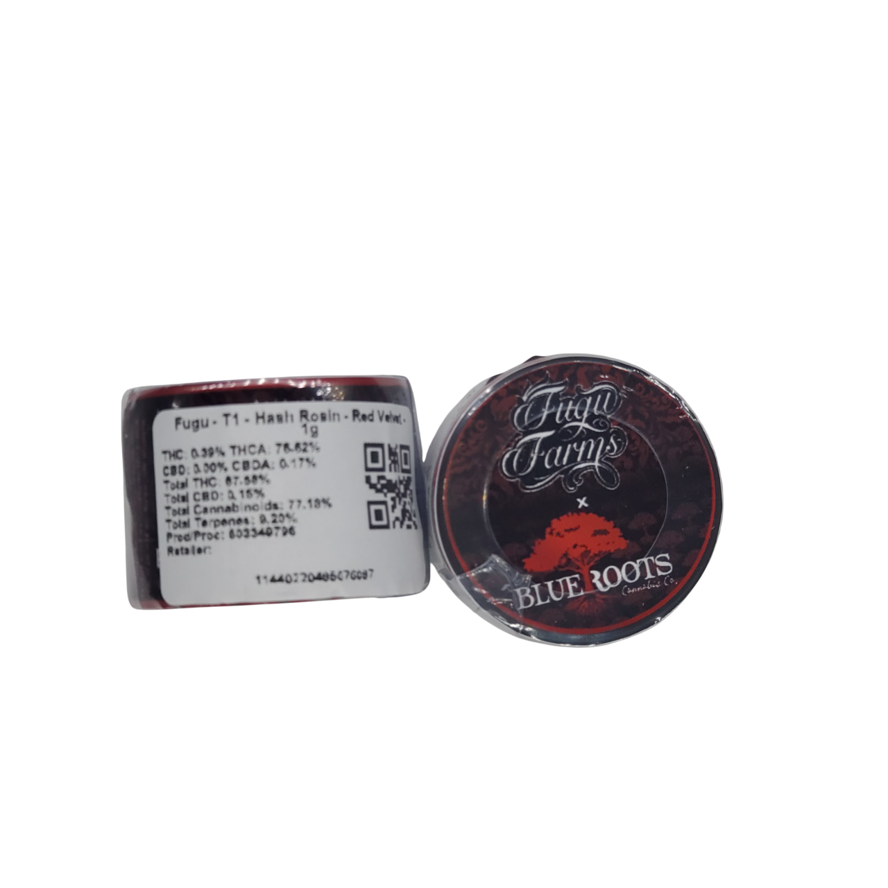 Photograph of product: Fugu CON Red Velvet CC au chocolat Rosin 1g