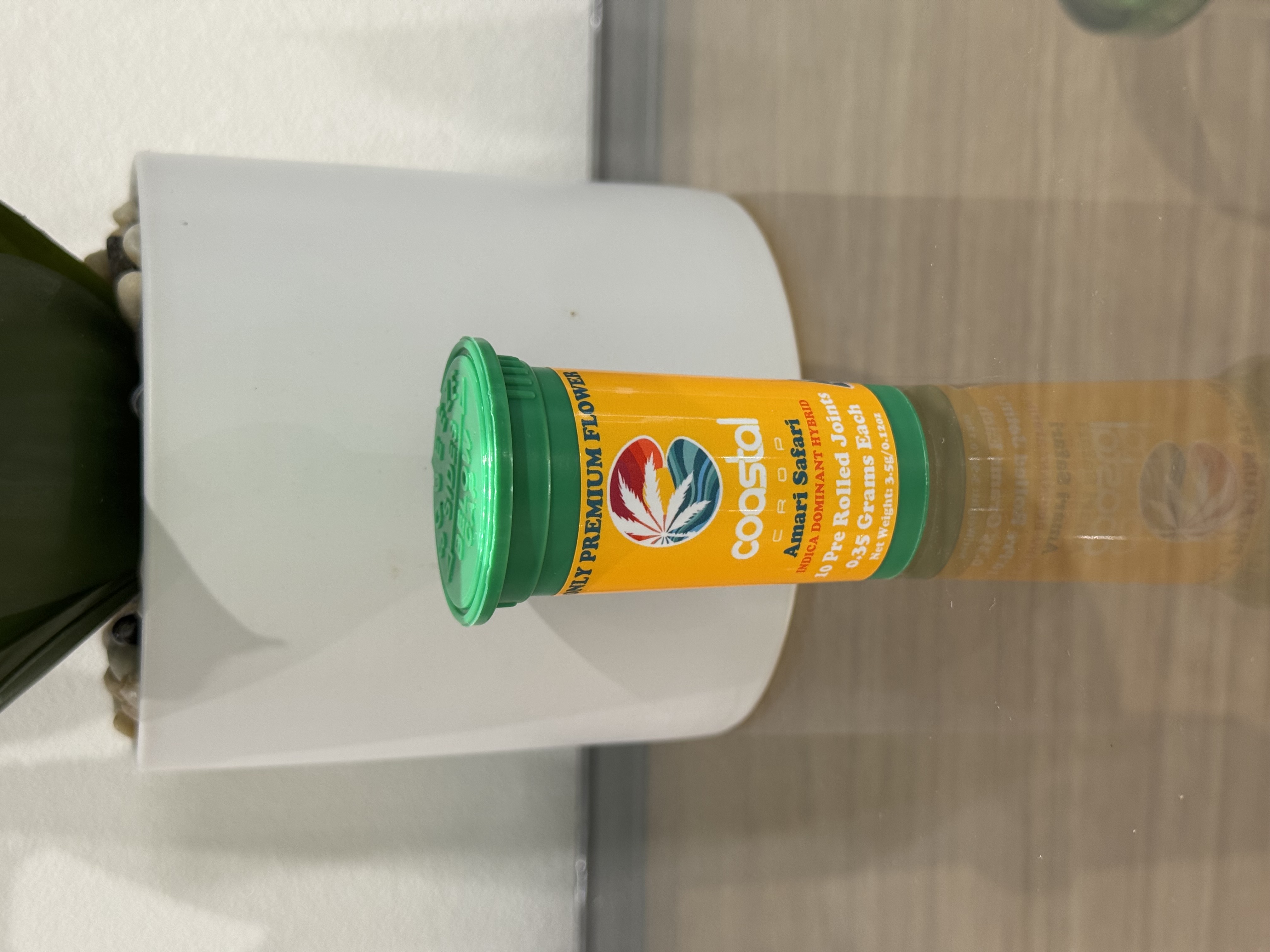 Photograph of product: Coastal Crop | 10x.35g | Amari Safari | Pre-Roll Pack
