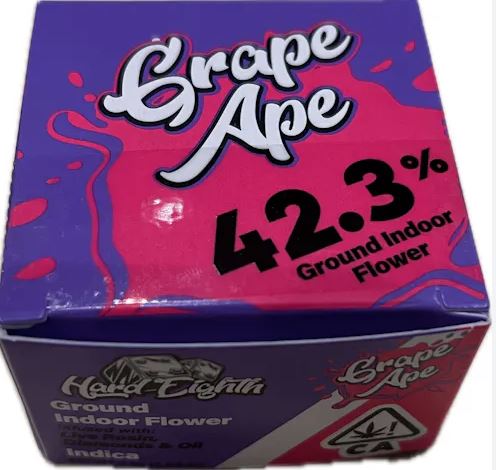 Photograph of product: Hard Eighth Infused 3.5g Grape Ape