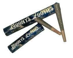 Photograph of product: Moonys Zooties | Gorilla Glue (H) | Pre-Roll | .5g