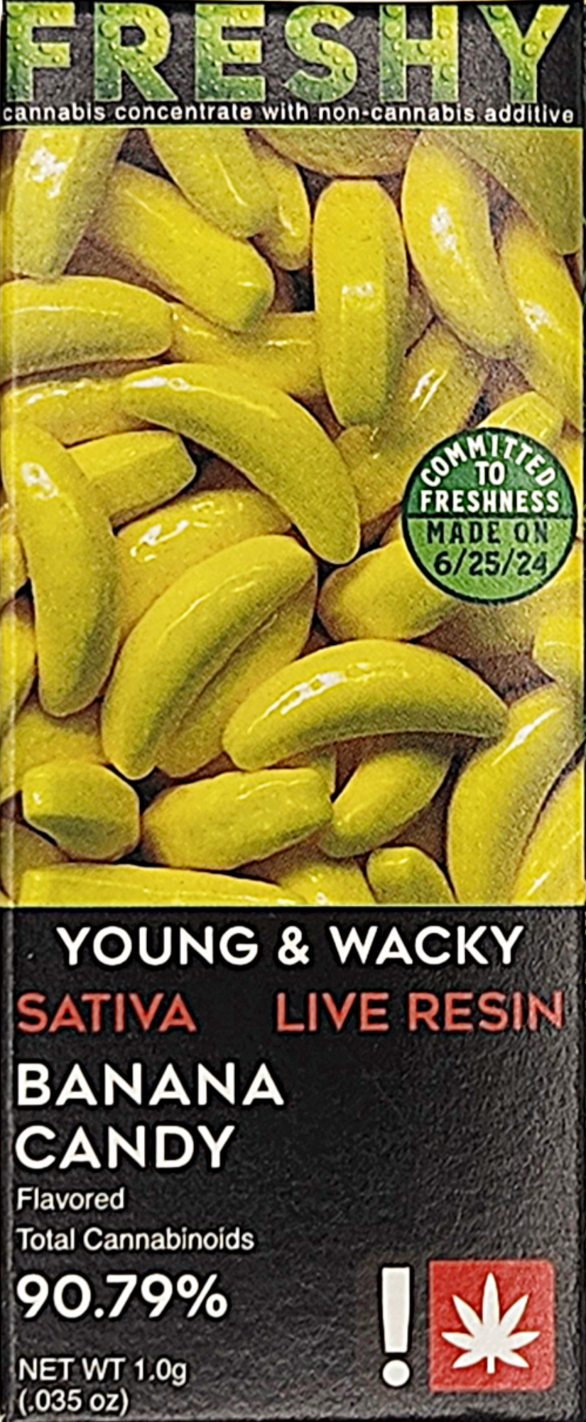 Photograph of product: Freshy- Banana Candy 1G Cart (S)