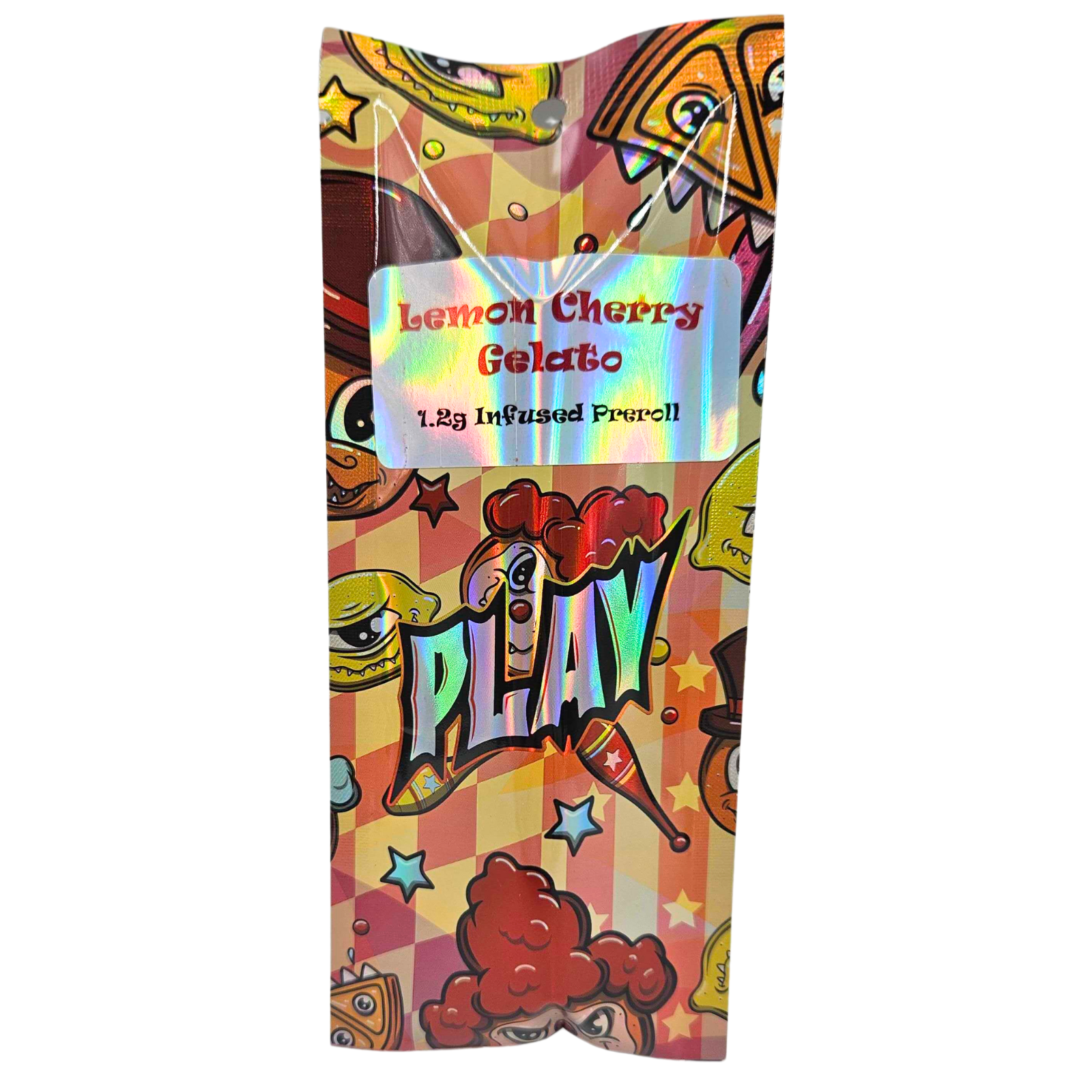 Photograph of product: PLAY | ICC | Infused Preroll | Lemon Cherry Gelato